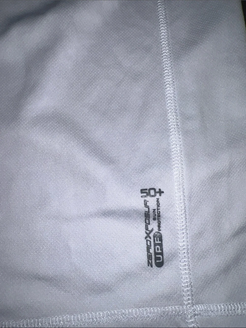 White 'Jaw-some' Shark Graphic Tee with Blue Swim Trunks Size 10-12